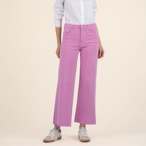 Kut from the Kloth Meg High Rise Wide Leg Size 1616 / Peony Pink